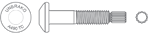 F2280 tension control structural bolt